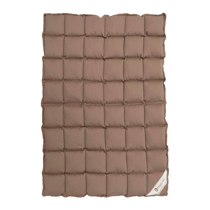 müsli Satin woven kapok duvet - JUNIOR 100x140 cm Bed Linen & Blankets Walnut 017080802