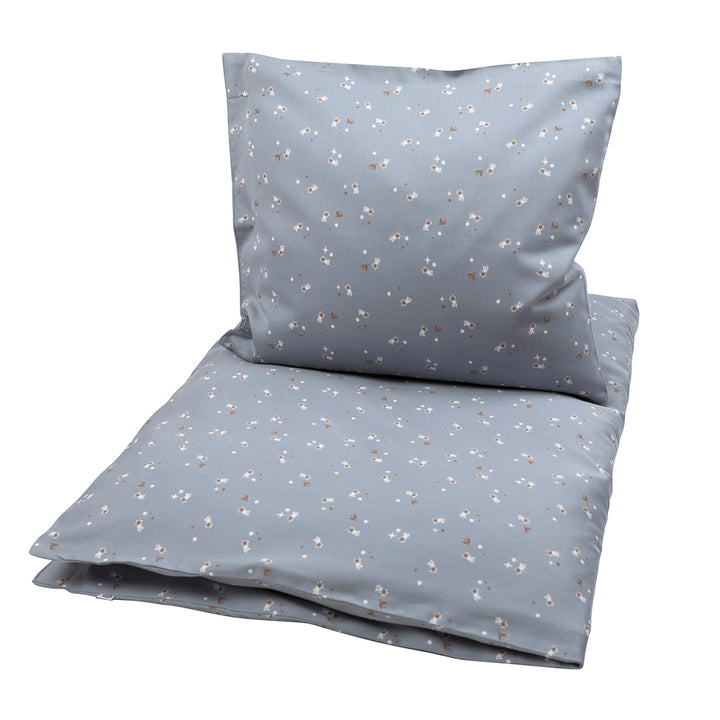 müsli Stars Bed Linen Junior Se Bed Linen & Blankets Jasmin blue/ Balsam cream/ Walnut 690000318