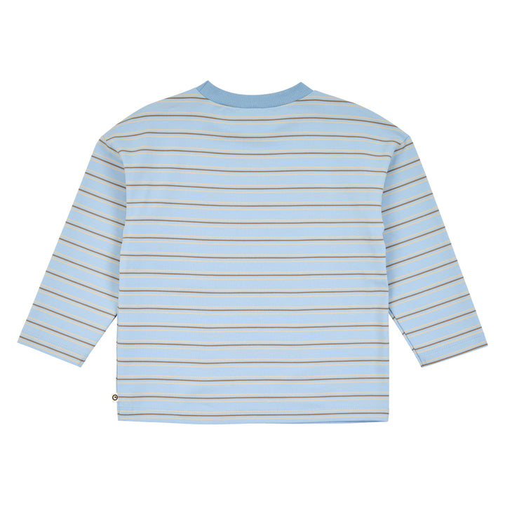 müsli Stripe L/S T L_S Tee Soft blue/ Walnut/ Oak 690000332