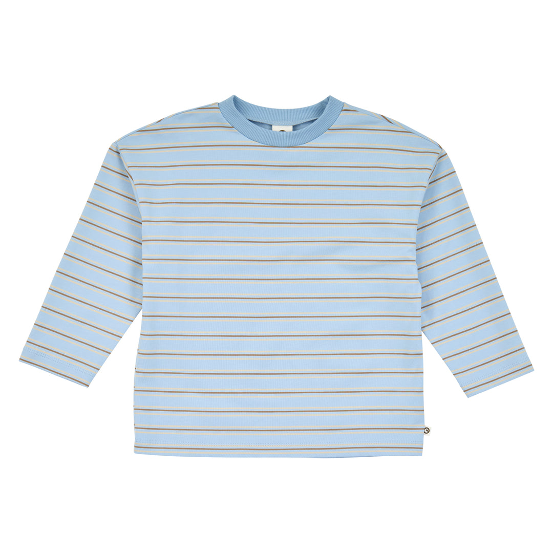 müsli Stripe L/S T L_S Tee Soft blue/ Walnut/ Oak 690000332