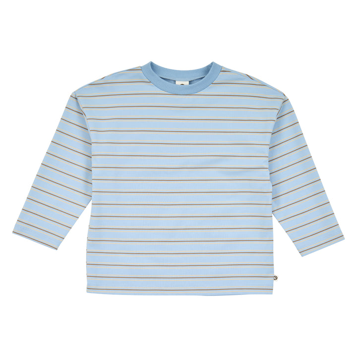 müsli Stripe L/S T L_S Tee Soft blue/ Walnut/ Oak 690000332
