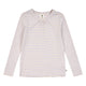 müsli Stripe Rib L/S T L_S Tee Oak/ Mauve 690000345