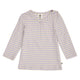 müsli Stripe Rib L/S T Baby L_S Tee Oak/ Mauve 690000345