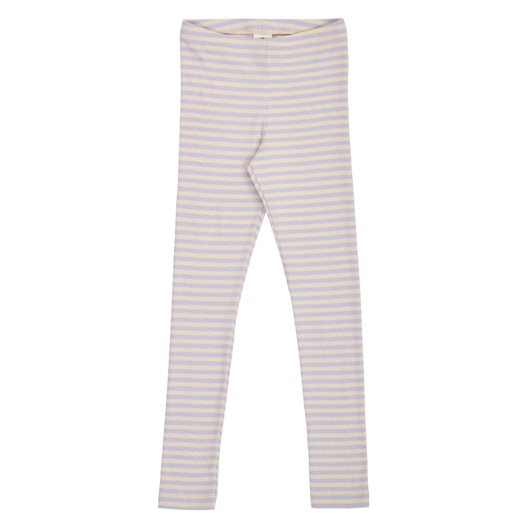 müsli Stripe Rib Leggings Leggings Oak/ Mauve 690000345