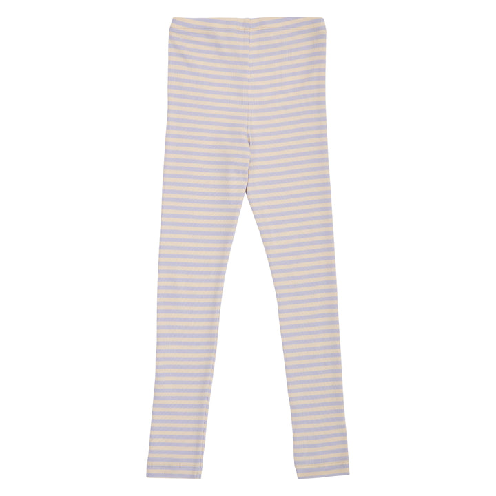 müsli Stripe Rib Leggings Leggings Oak/ Mauve 690000345