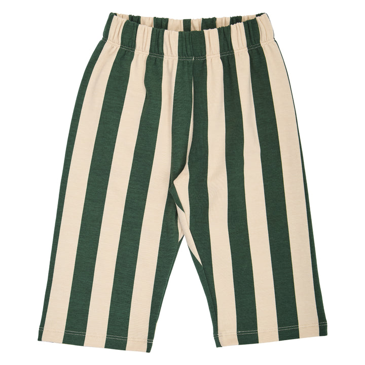 müsli Stripe Sweat Pants Baby Pants Oak/ Forest green 690000335