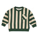 müsli Stripe Sweatshirt Baby L_S Tee Oak/ Forest green 690000335