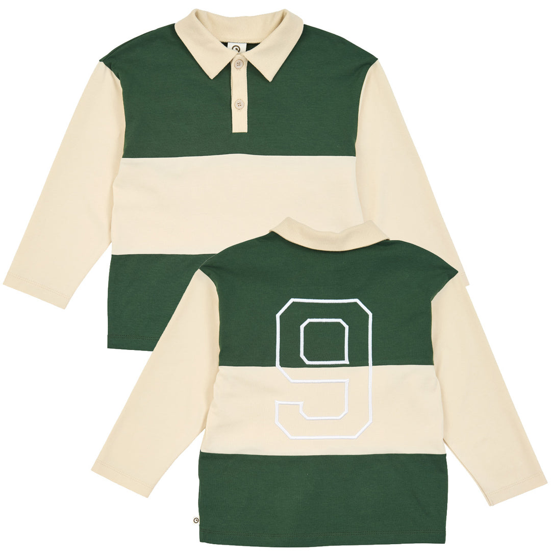 müsli Superfan L/S Polo Shirt L_S Tee Oak 013040001
