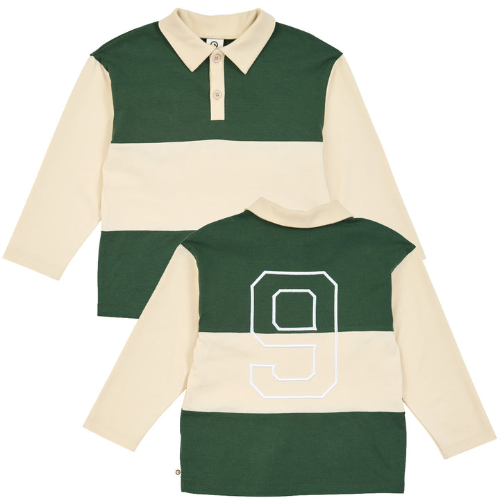 müsli Superfan L/S Polo Shirt L_S Tee Oak 013040001