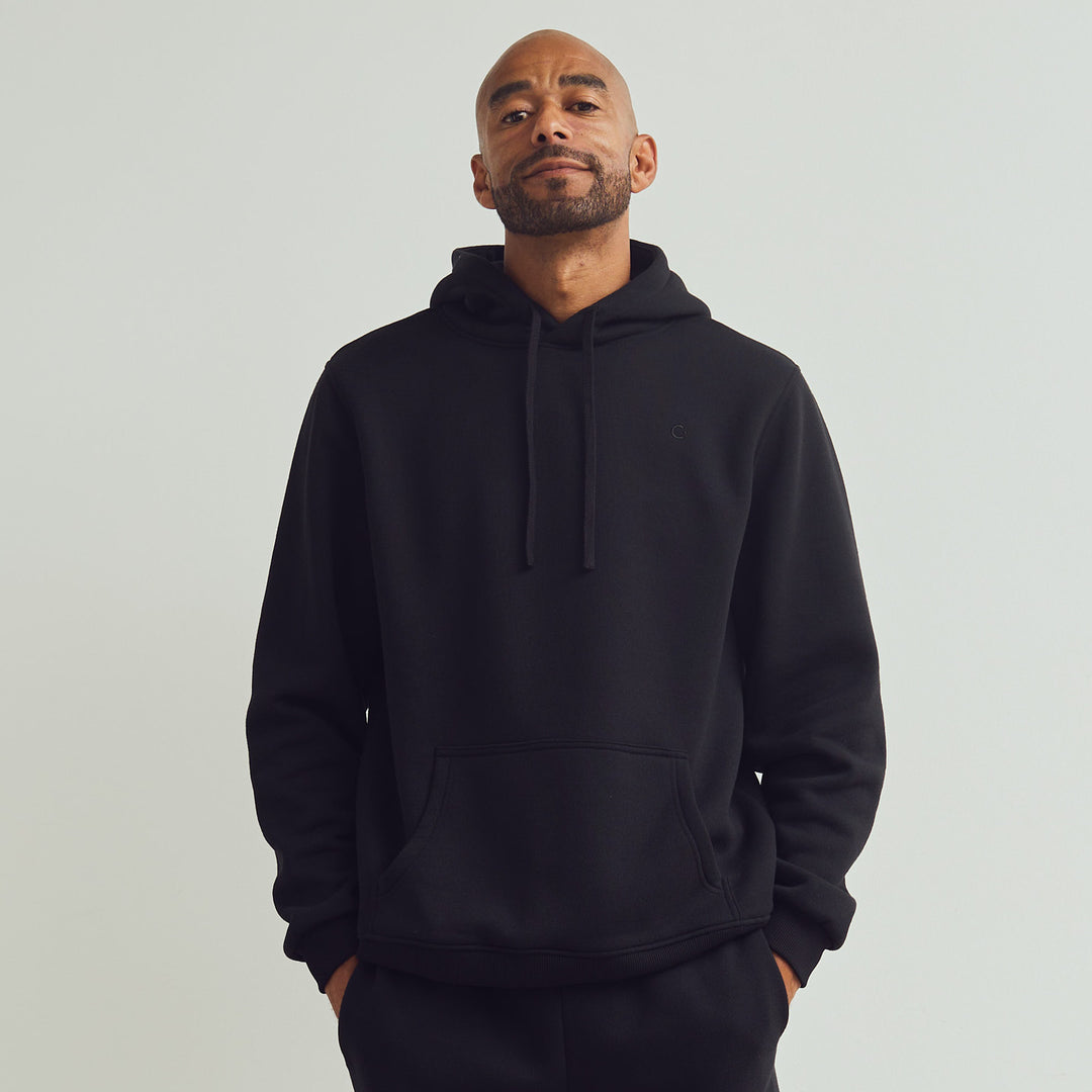 Conservandum Sweat hoodie L_S Tee Black 019400706