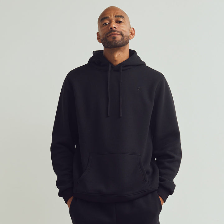 Conservandum Sweat hoodie L_S Tee Black 019400706