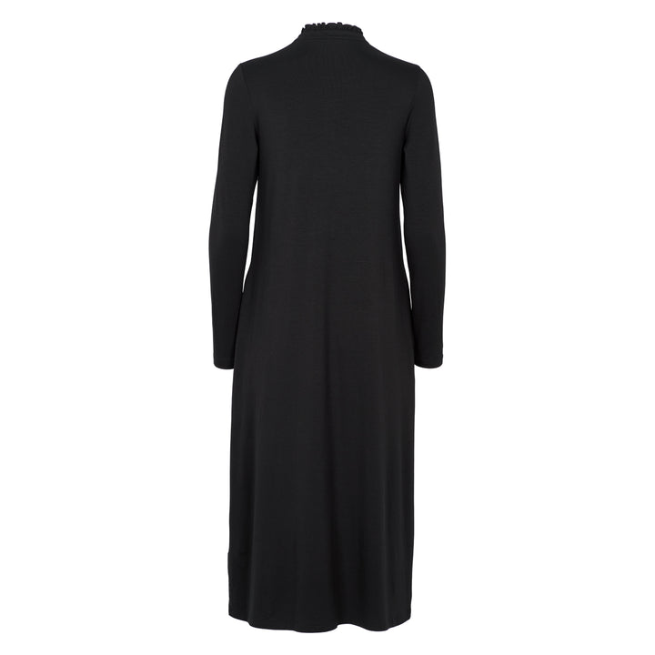 Conservandum TENCEL collar dress Dress Black 019400706