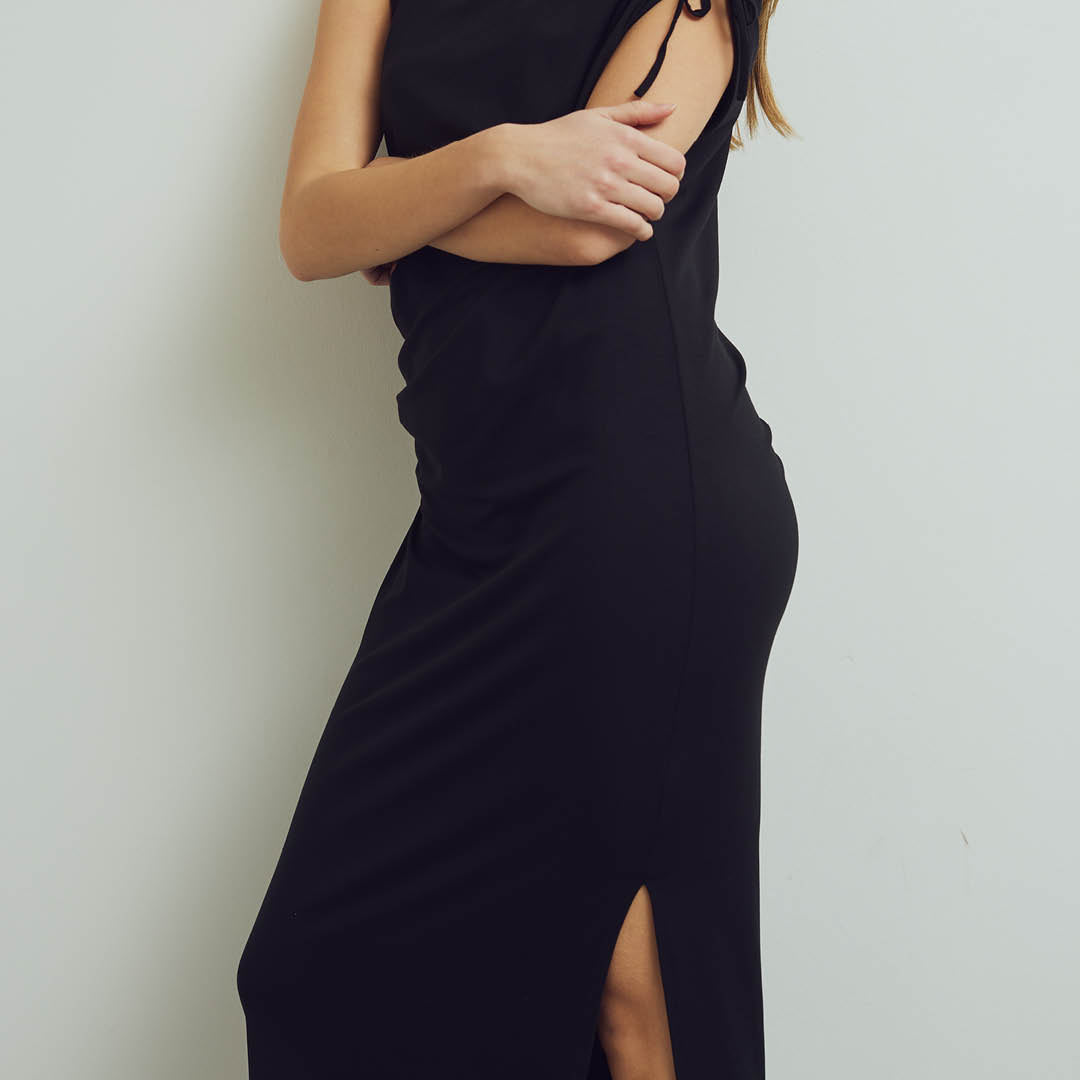 Conservandum TENCEL dress Dress Black 019400706