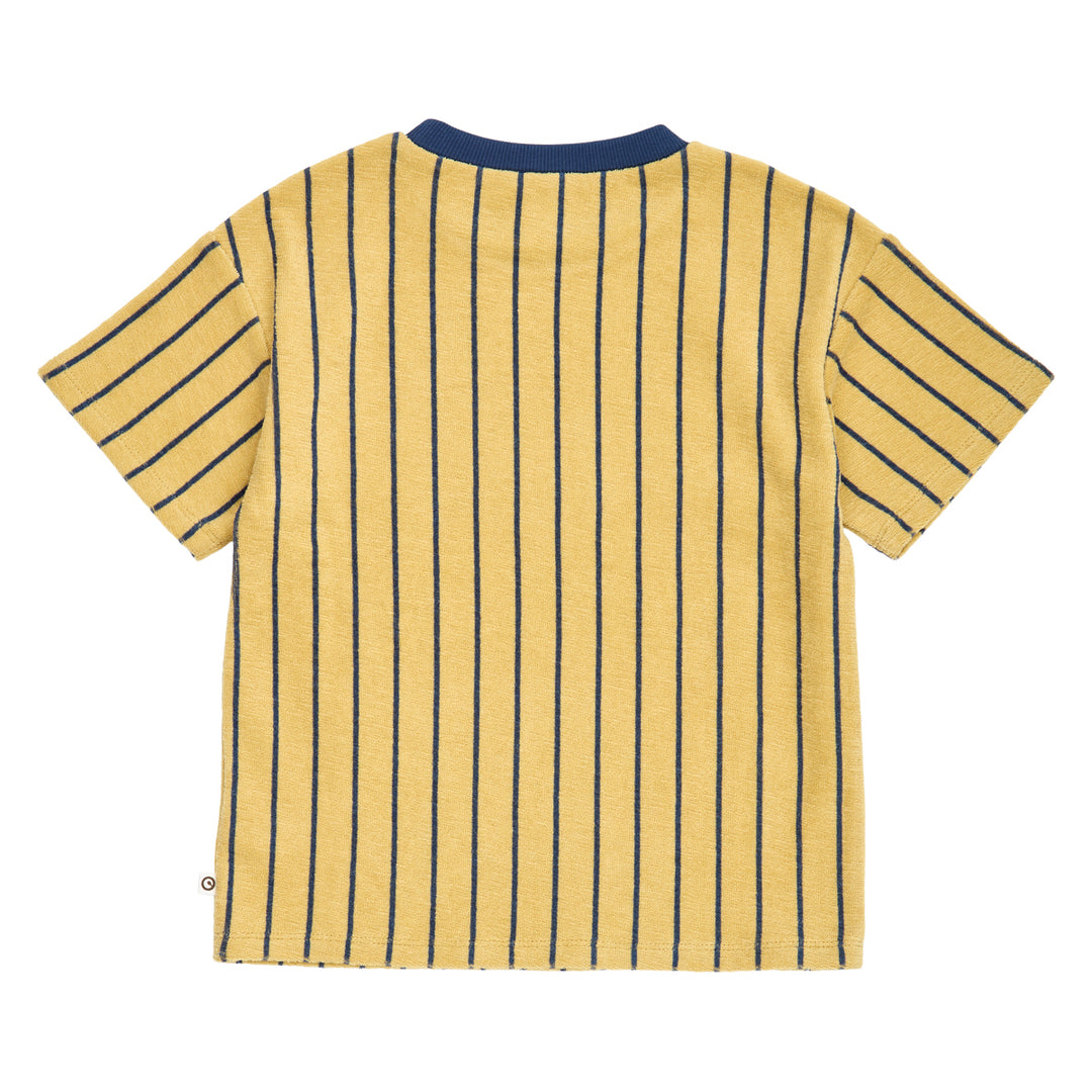 müsli TERRY STRIPE T-shirt S_S Tee Hemp/ Navy 690000309