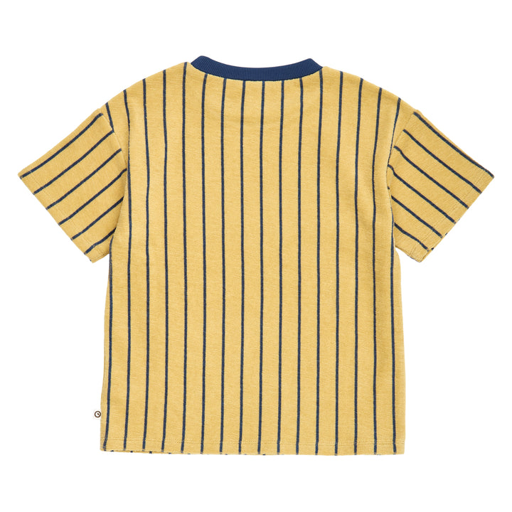 müsli TERRY STRIPE T-shirt S_S Tee Hemp/ Navy 690000309