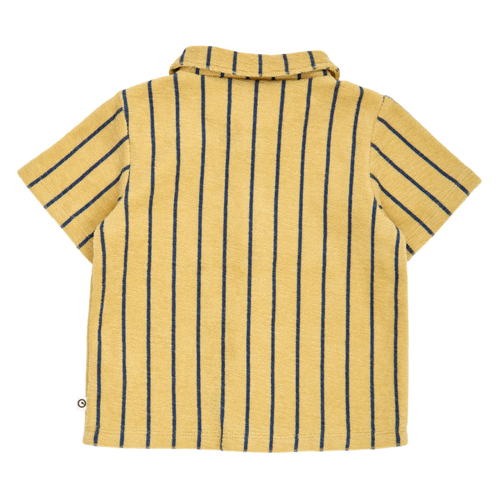 müsli TERRY STRIPE shirt S_S Tee Hemp/ Navy 690000309