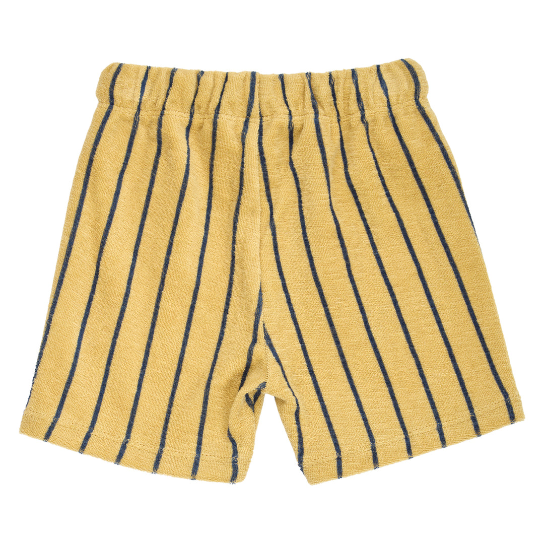 müsli TERRY STRIPE shorts Pants Hemp/ Navy 690000309