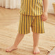 müsli TERRY STRIPE shorts Pants Hemp/ Navy 690000309