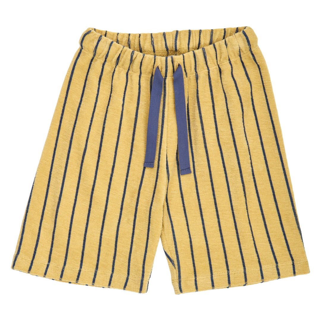 müsli TERRY STRIPE shorts Pants Hemp/ Navy 690000309