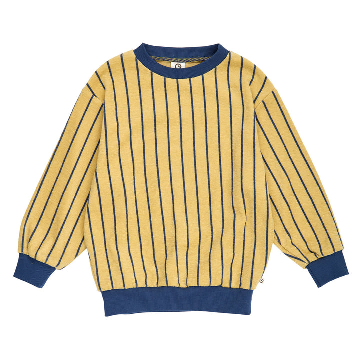 müsli TERRY STRIPE sweatshirt L_S Tee Hemp/ Navy 690000309