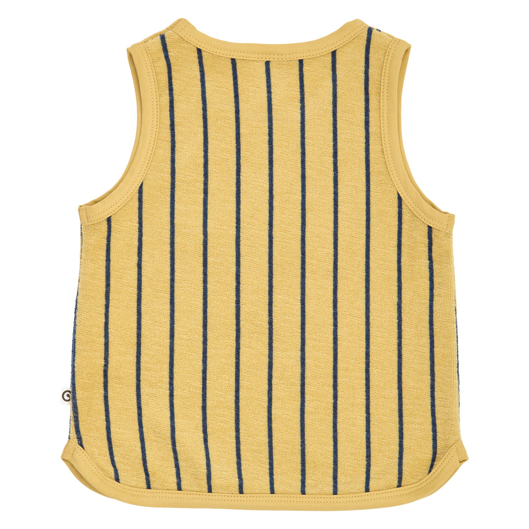 müsli TERRY STRIPE tanktop L_S Tee Hemp/ Navy 690000309