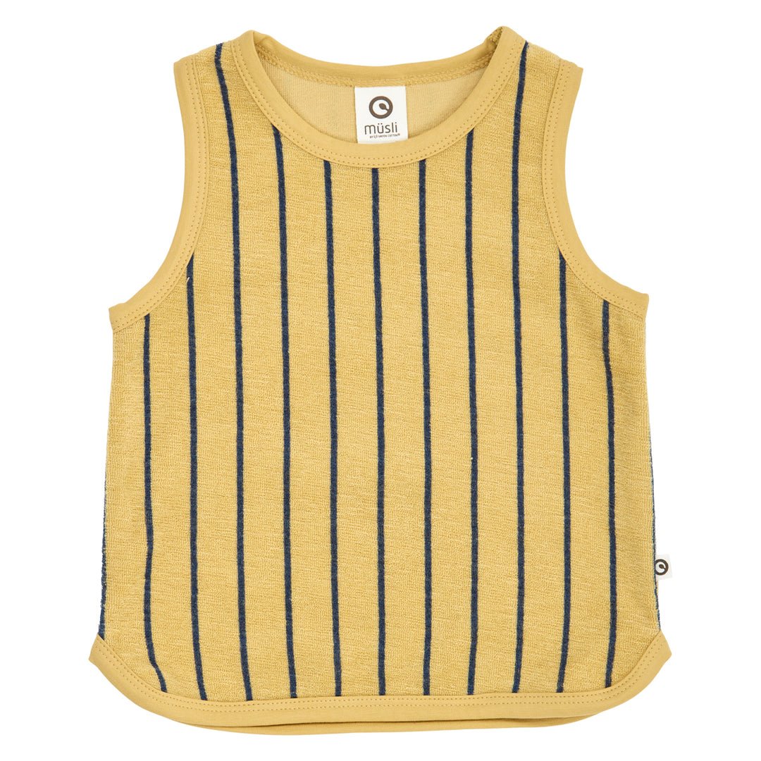 müsli TERRY STRIPE tanktop L_S Tee Hemp/ Navy 690000309