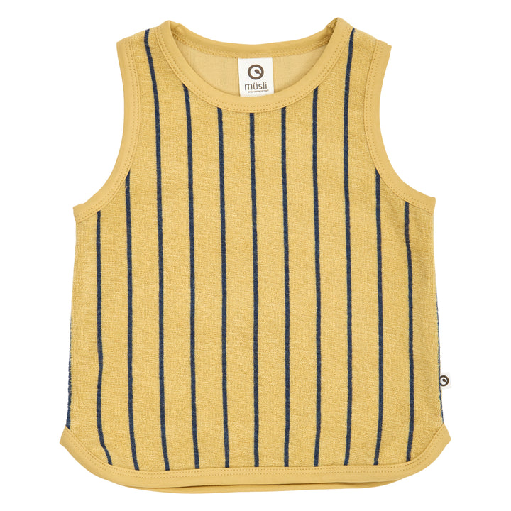 müsli TERRY STRIPE tanktop L_S Tee Hemp/ Navy 690000309