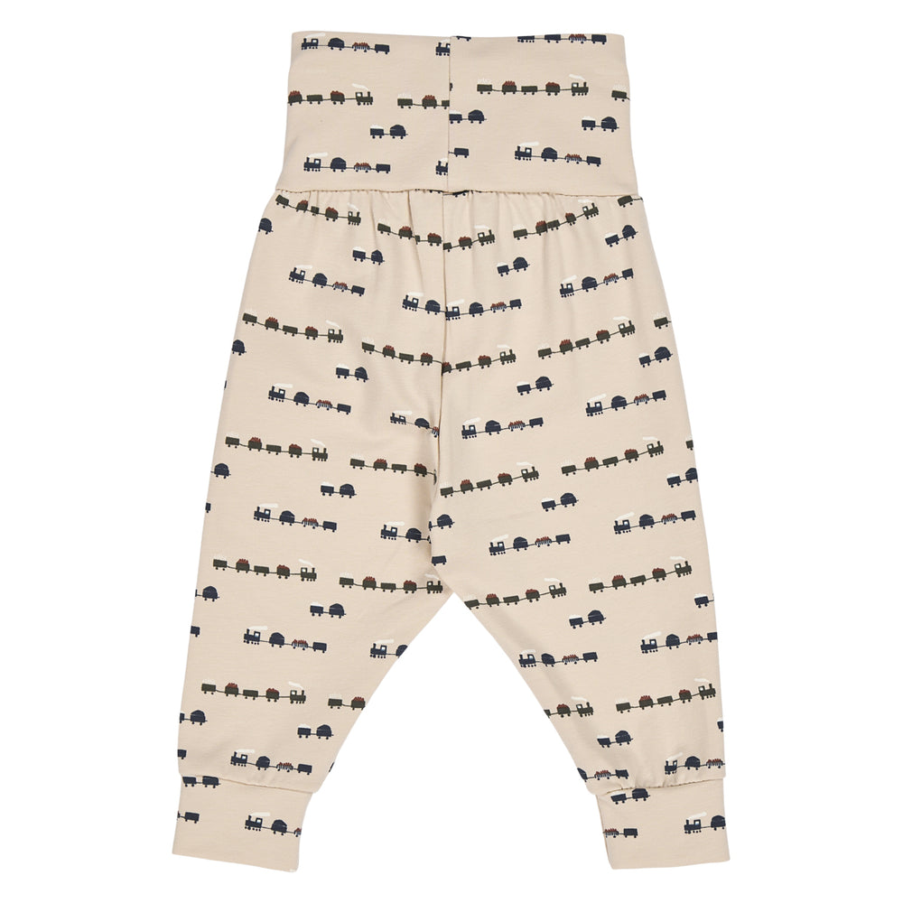 müsli TRAIN printed pants Pants Oak/ Root/ Deep green 690000269