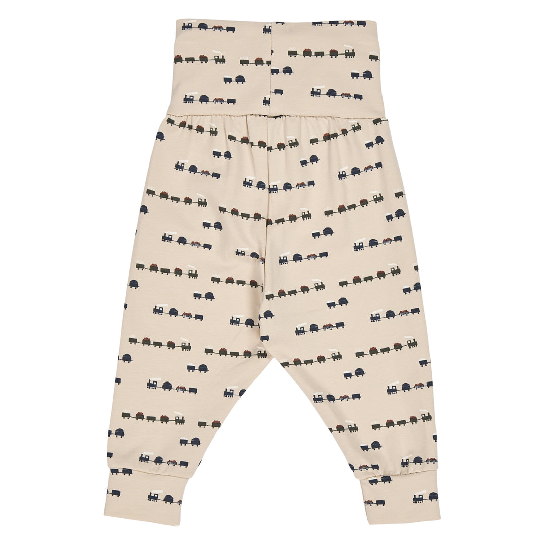 müsli TRAIN printed pants Pants Oak/ Root/ Deep green 690000269