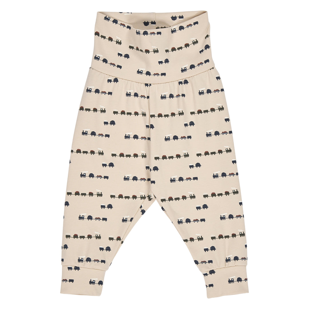 müsli TRAIN printed pants Pants Oak/ Root/ Deep green 690000269