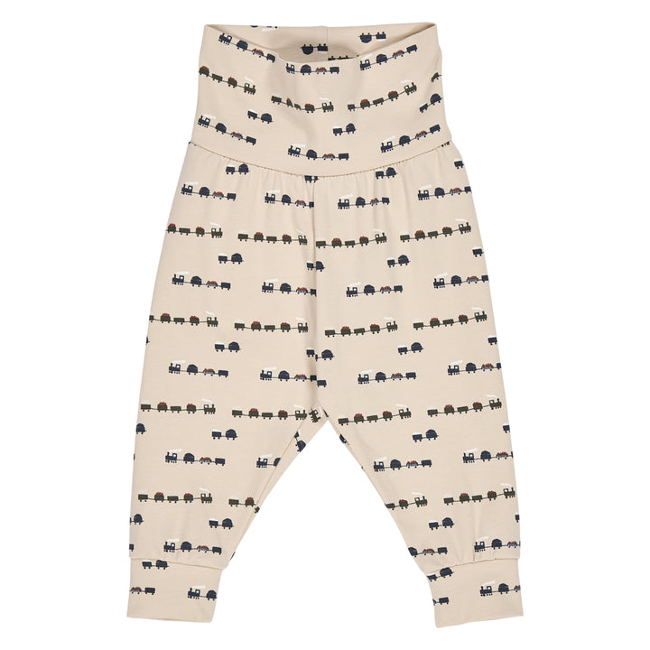 müsli TRAIN printed pants Pants Oak/ Root/ Deep green 690000269