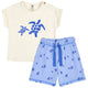 müsli TURTLE 2-piece set Bodystockings Azure blue/ Shell blue 690000301