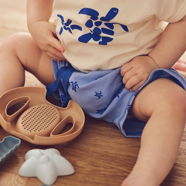 müsli TURTLE shorts Pants Azure blue/ Shell blue 690000301