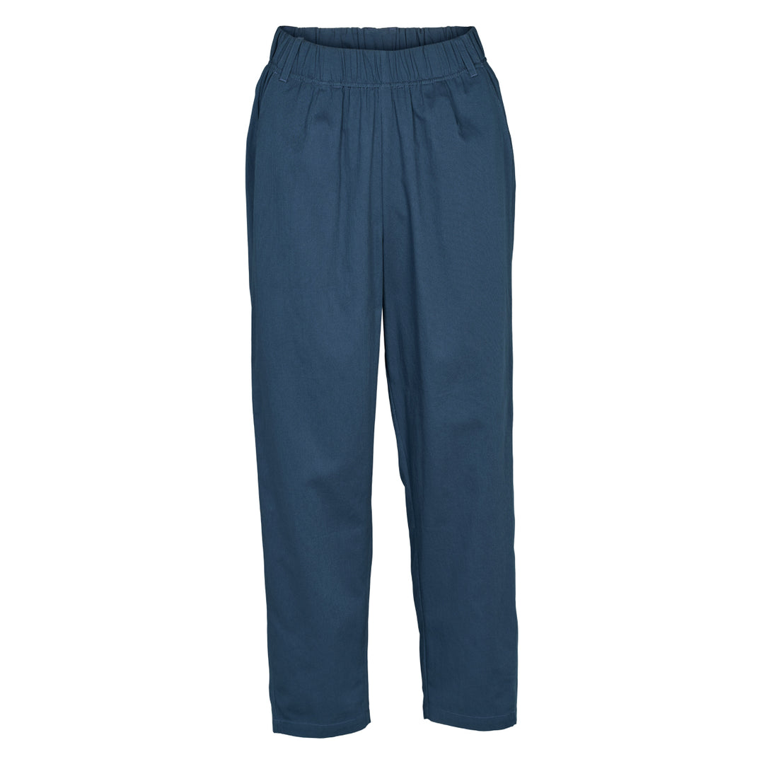 Conservandum TWILL barrel pants Pants Navy 019403101