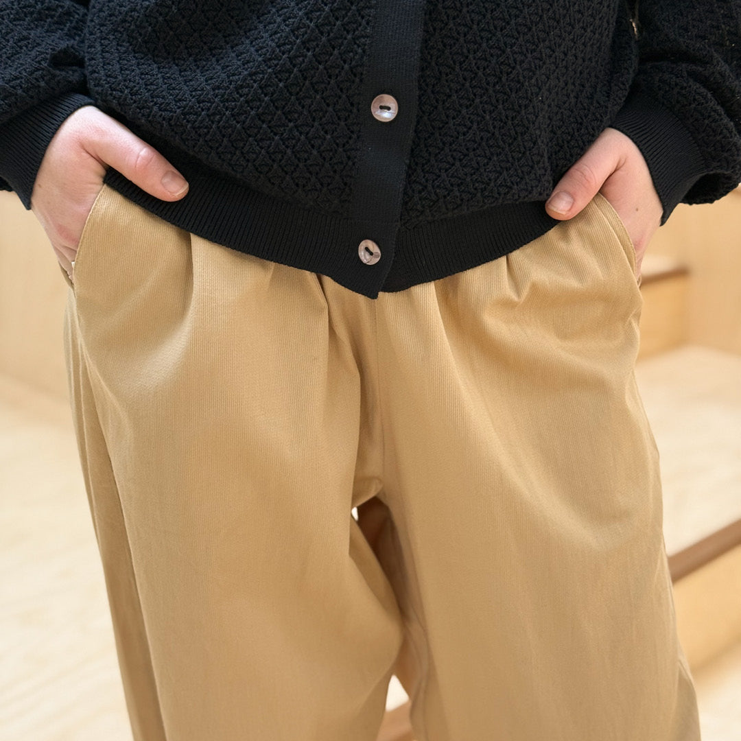 Conservandum TWILL barrel pants Pants Safari 015111600