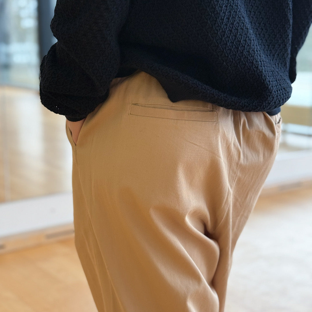 Conservandum TWILL barrel pants Pants Safari 015111600
