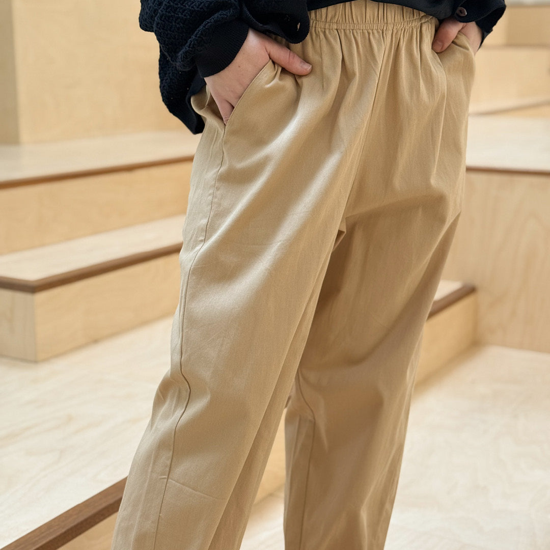 Conservandum TWILL barrel pants Pants Safari 015111600