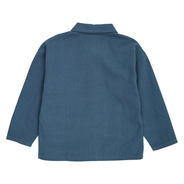 müsli TWILL jacket L_S Tee Navy 019403101