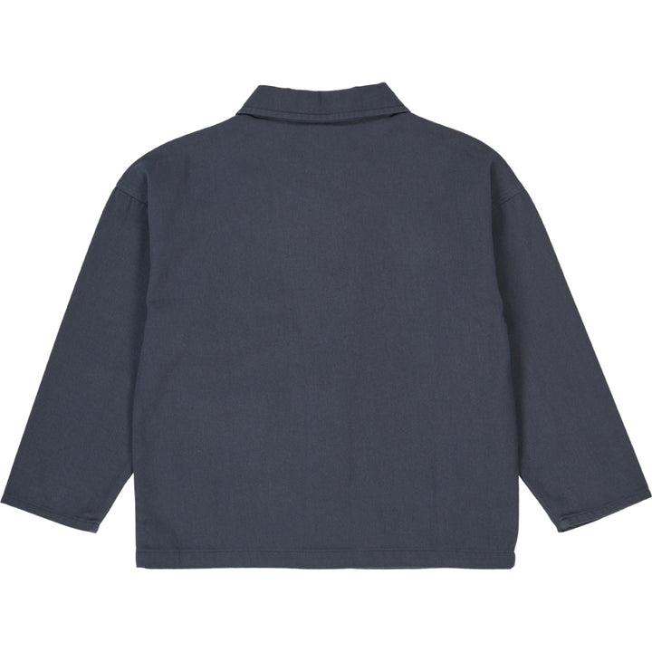 müsli TWILL jacket L_S Tee Night blue 019402301