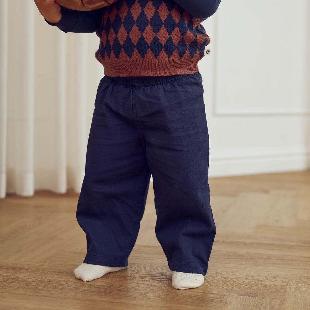 müsli TWILL pants Pants Night blue 019402301
