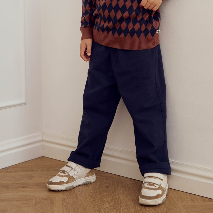 müsli TWILL pants Pants Night blue 019402301