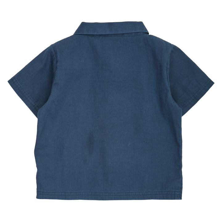 müsli TWILL short sleeve shirt S_S Tee Navy 019403101