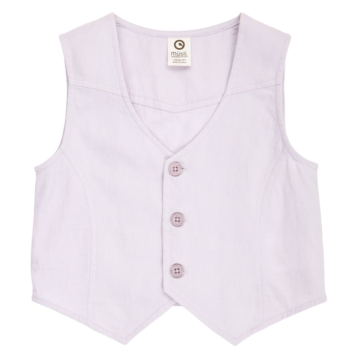 müsli TWILL vest L_S Tee Bloom 014390503