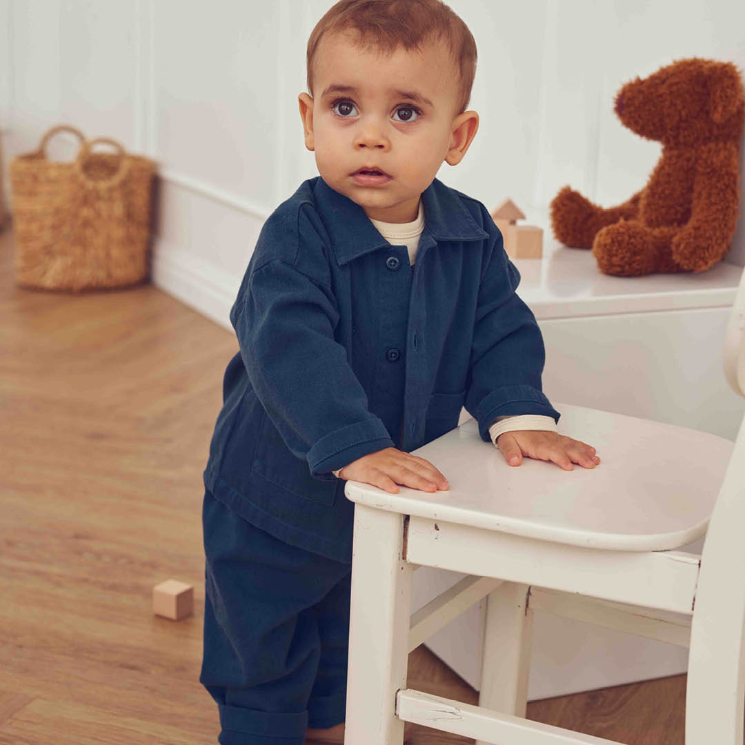 müsli Twill Pants Baby Pants Navy 019403101