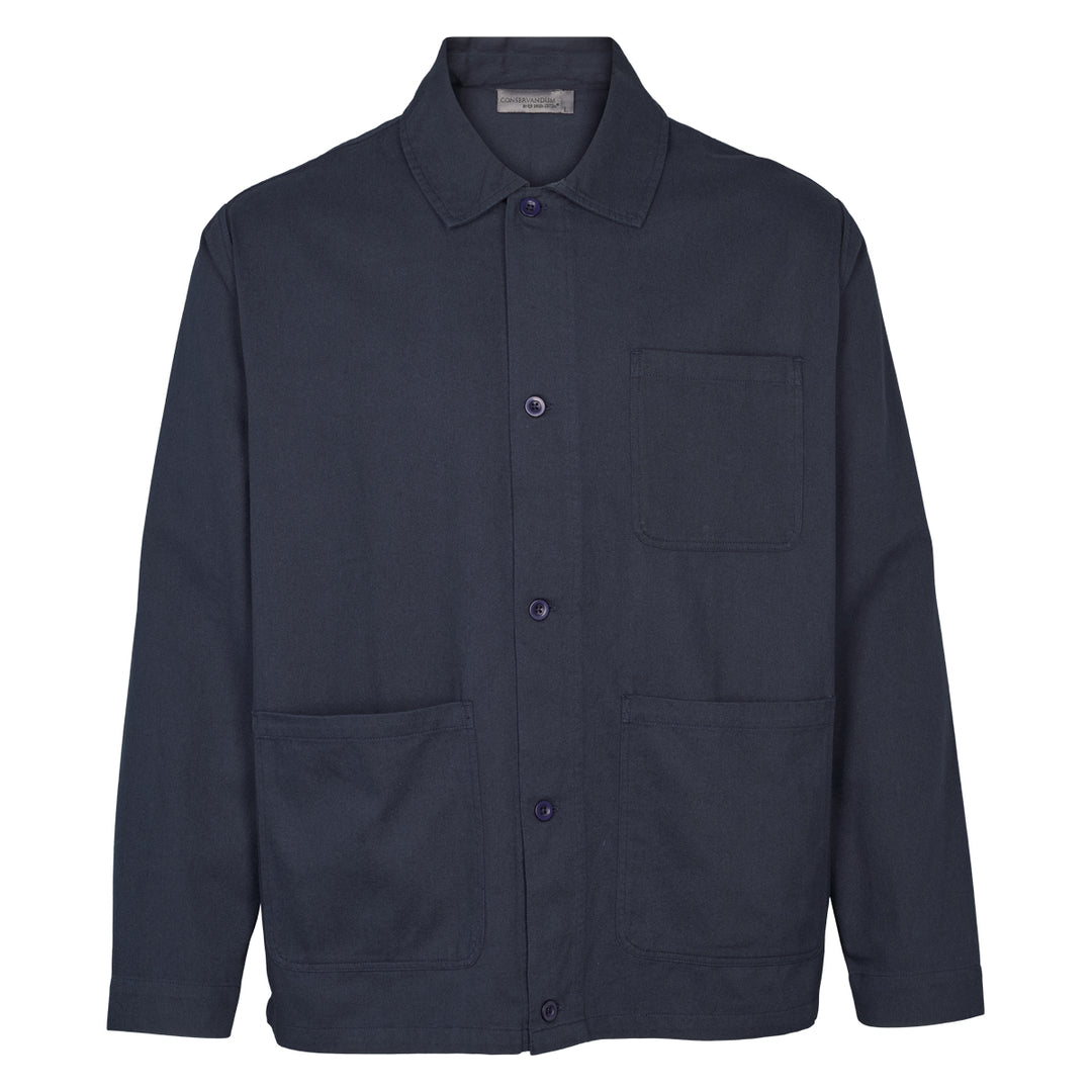 Conservandum Twill jacket S_S Tee Night blue 019402301