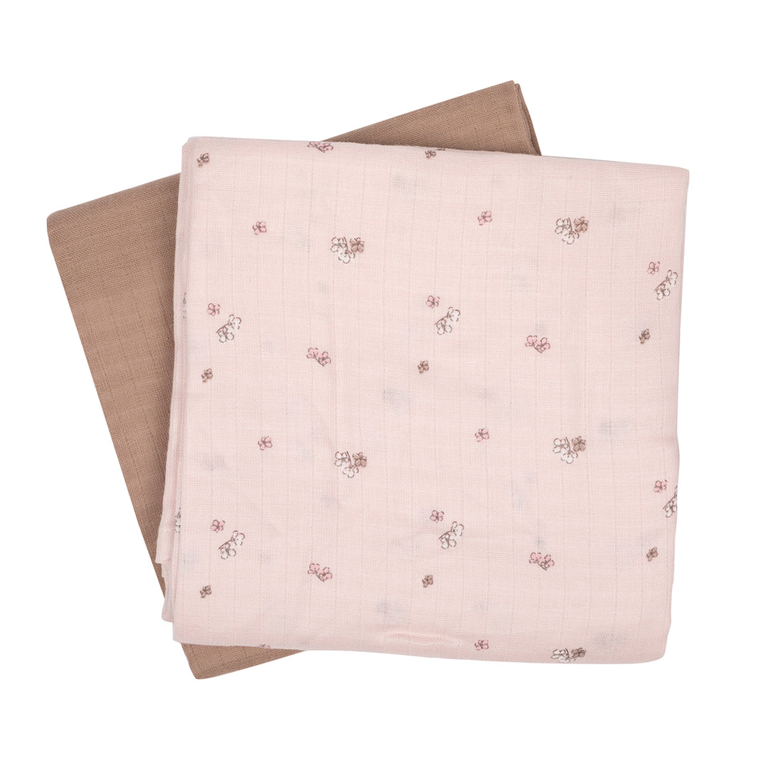 müsli VIOLA muslin babywrap 2-pack Nursery Nightingale/ Balsam cream/ Oat 690000366