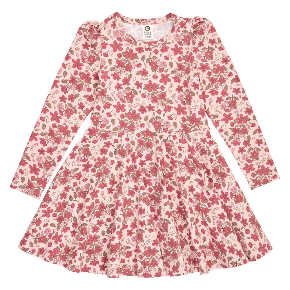 müsli Velora L/S Swing Dress Dress Blush/ Baroque rose/ Mauve 690000331