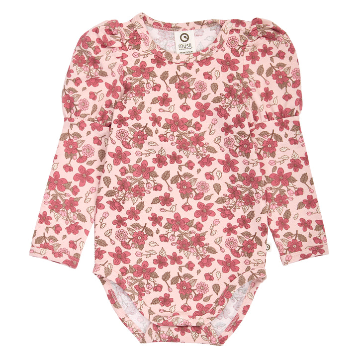 müsli Velora Puff L/S Body Bodystockings Blush/ Baroque rose/ Mauve 690000331