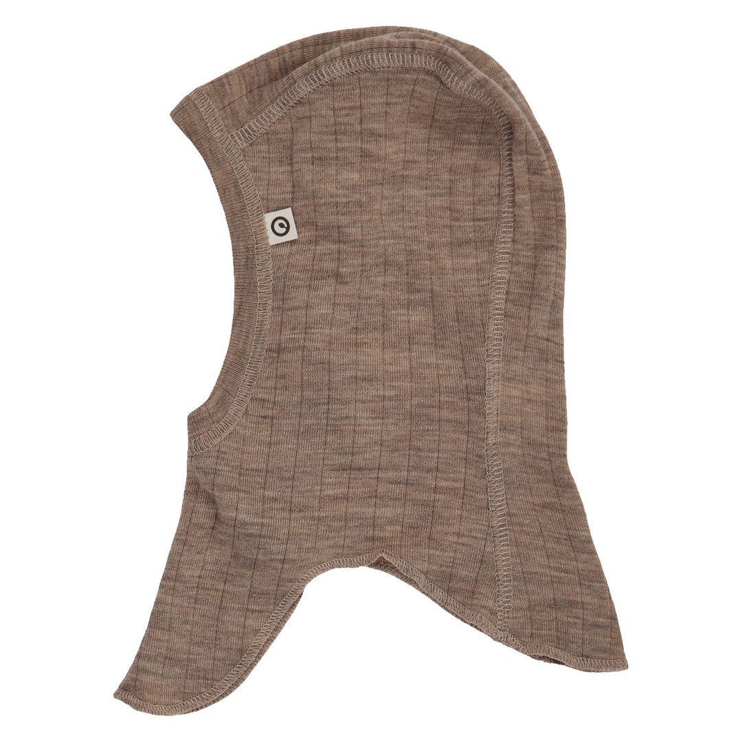 müsli WOOLLY RIB balaclava Headwear Walnut melange 821000012