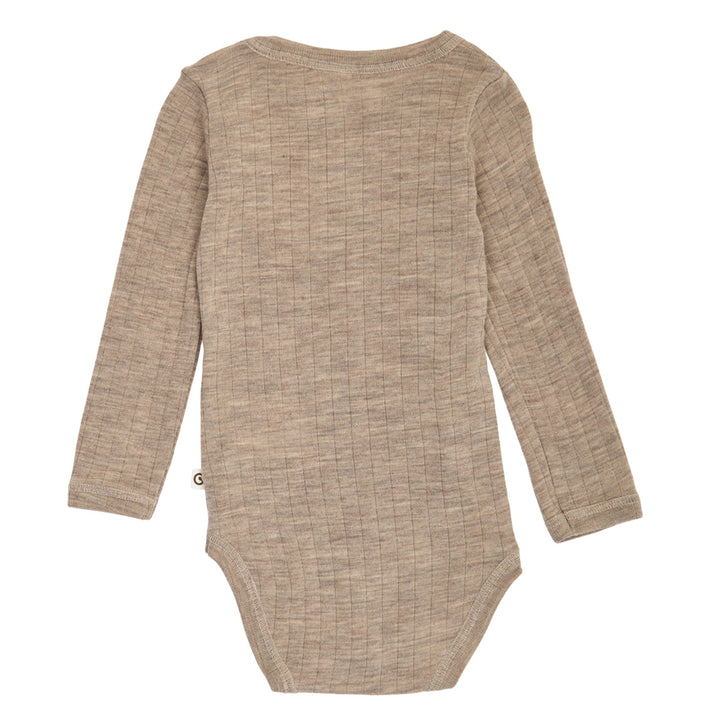 müsli WOOLLY RIB body in merino wool Bodystockings Balsam melange 821000011